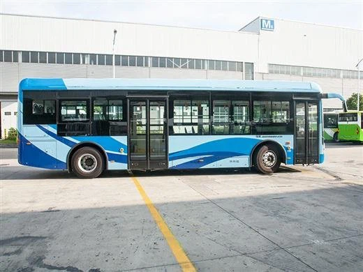 Electric Vehicles City Bus Rhd 12meters Public Transportation 40-50seats Range 260-300km